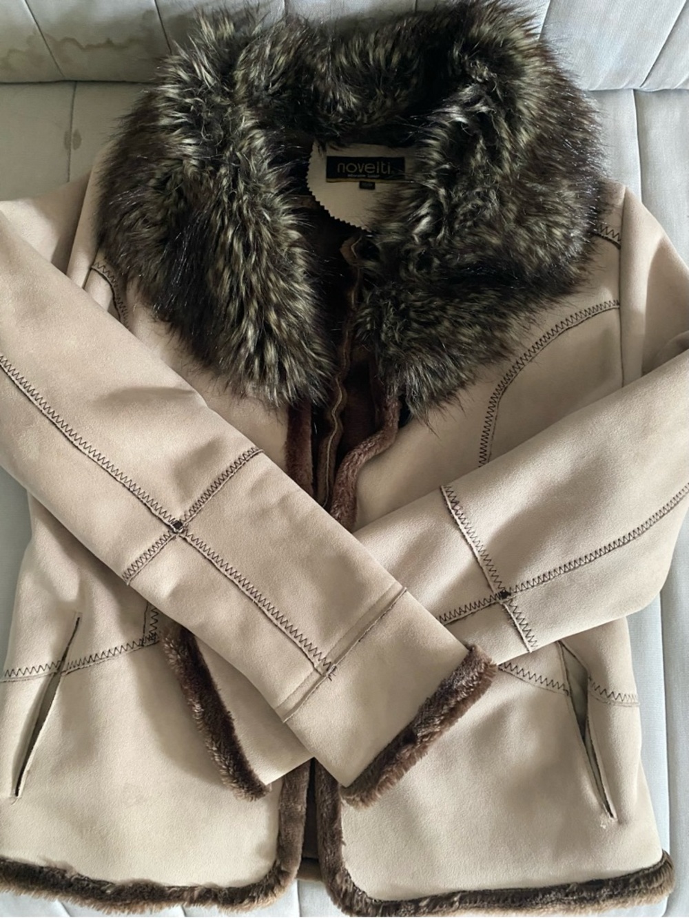 Vintage faux jacket